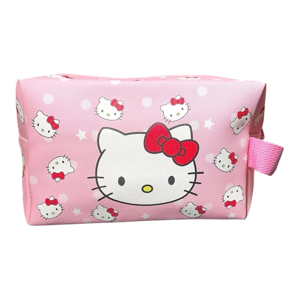Hello Kitty Pink Cosmetic Bag - Brand New